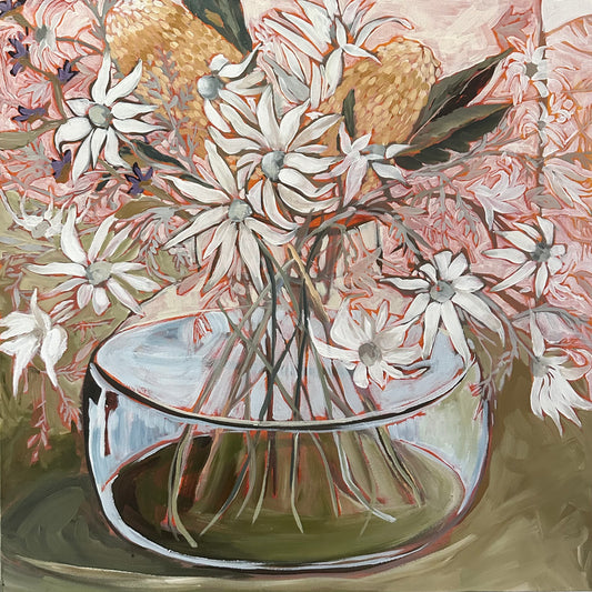 Vase of Flannel Flowers - Katie Hartley