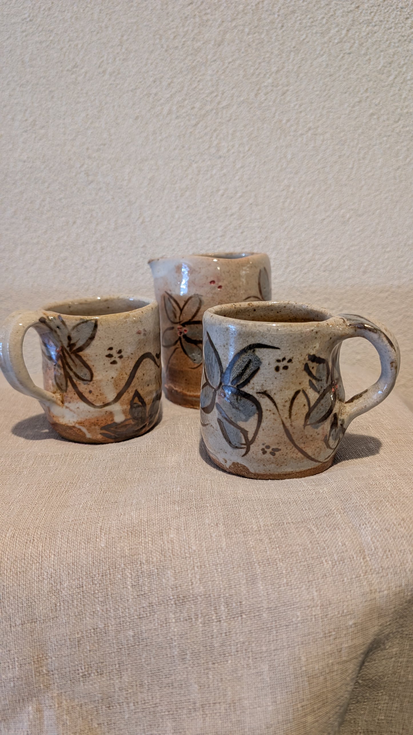 Sue Fraser - Pourer and Two Mugs