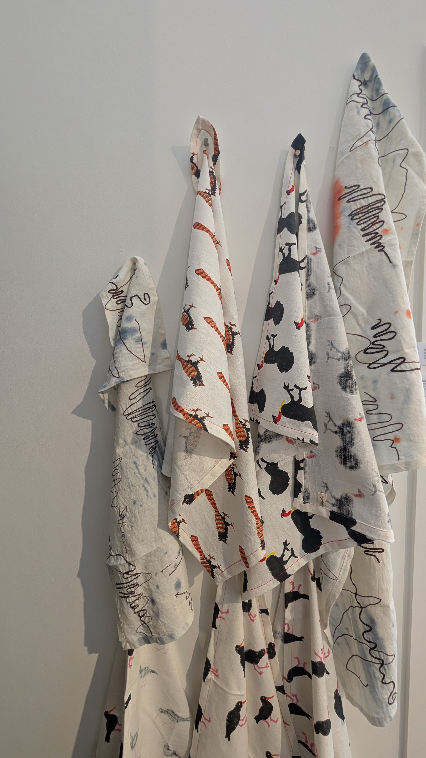 Tallulla Brown - Bird Varieties Tea Towel